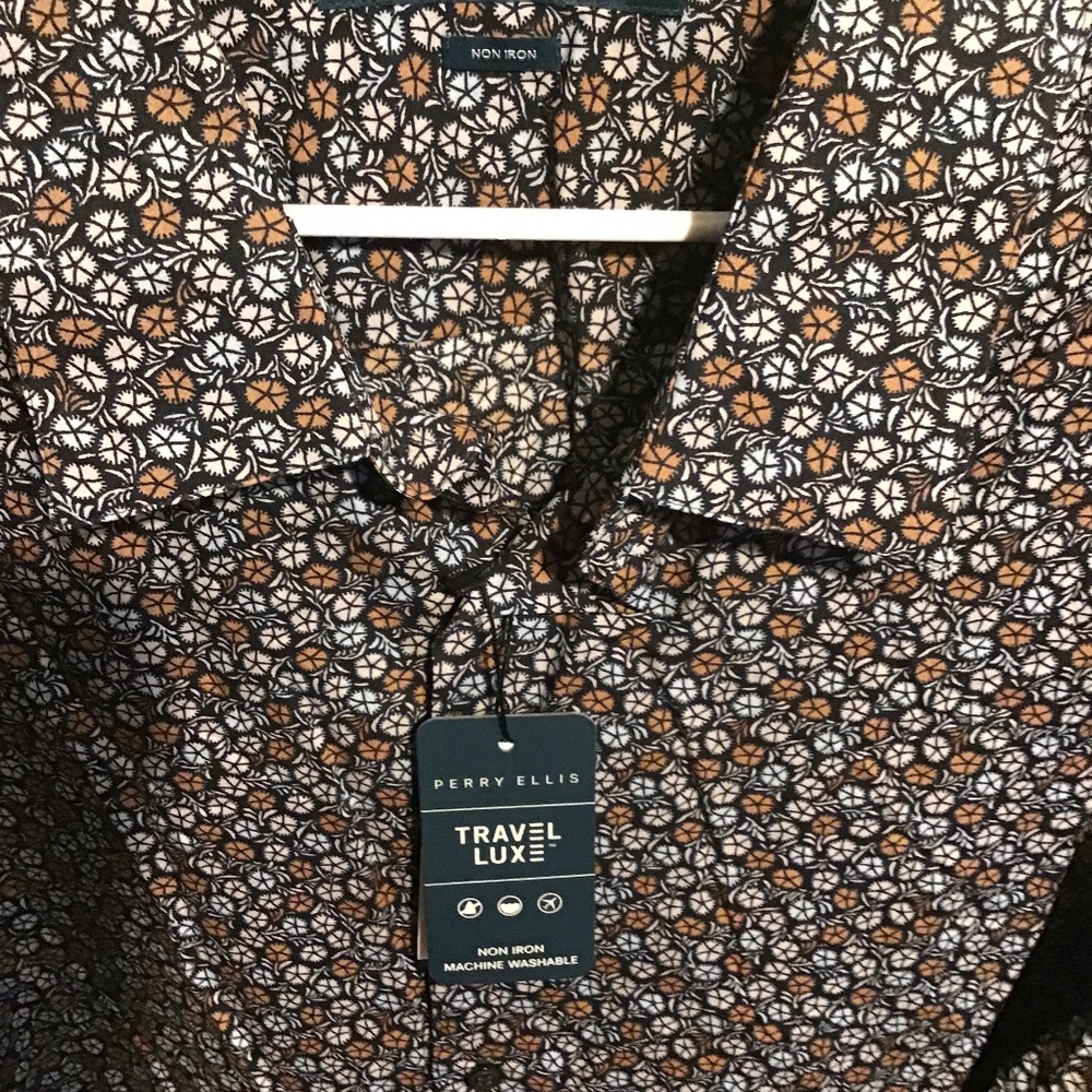 Men’s big and tall long sleeve shirt